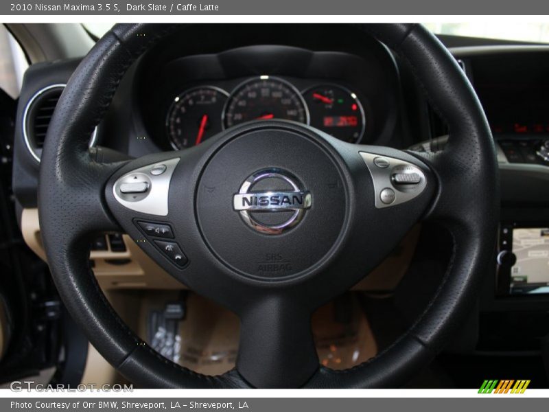Dark Slate / Caffe Latte 2010 Nissan Maxima 3.5 S