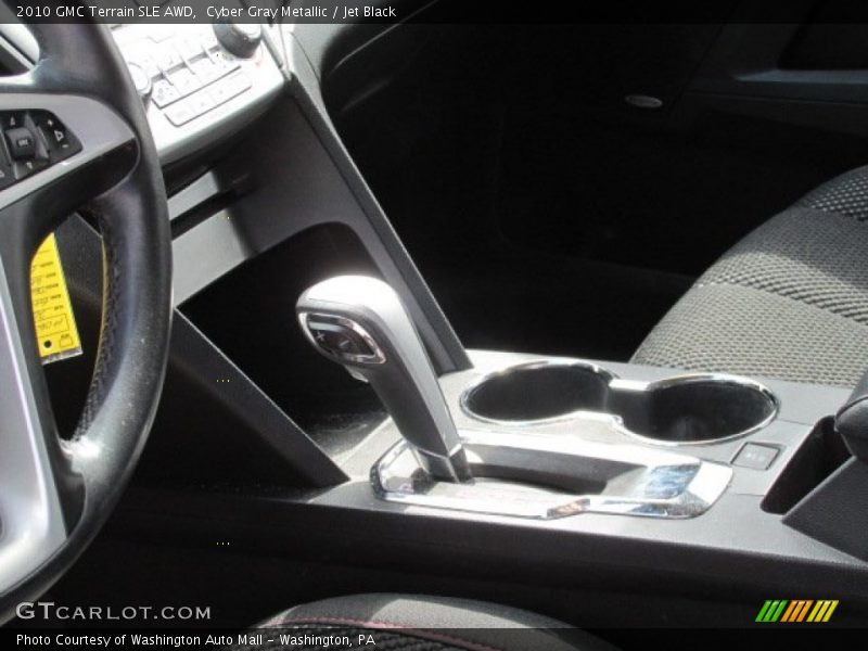 Cyber Gray Metallic / Jet Black 2010 GMC Terrain SLE AWD