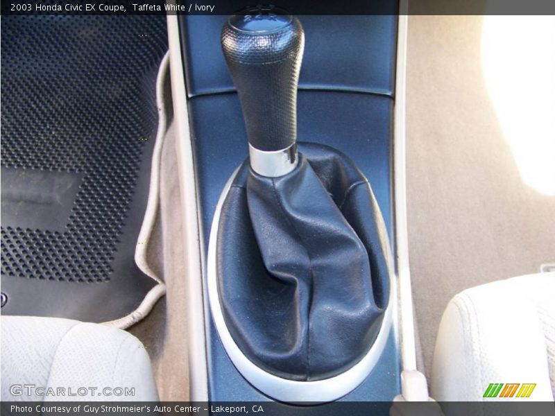 Taffeta White / Ivory 2003 Honda Civic EX Coupe