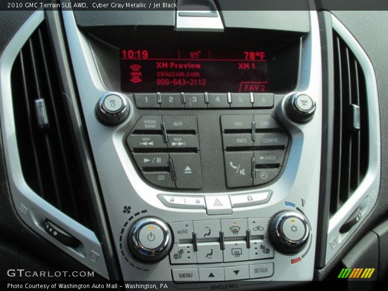 Cyber Gray Metallic / Jet Black 2010 GMC Terrain SLE AWD
