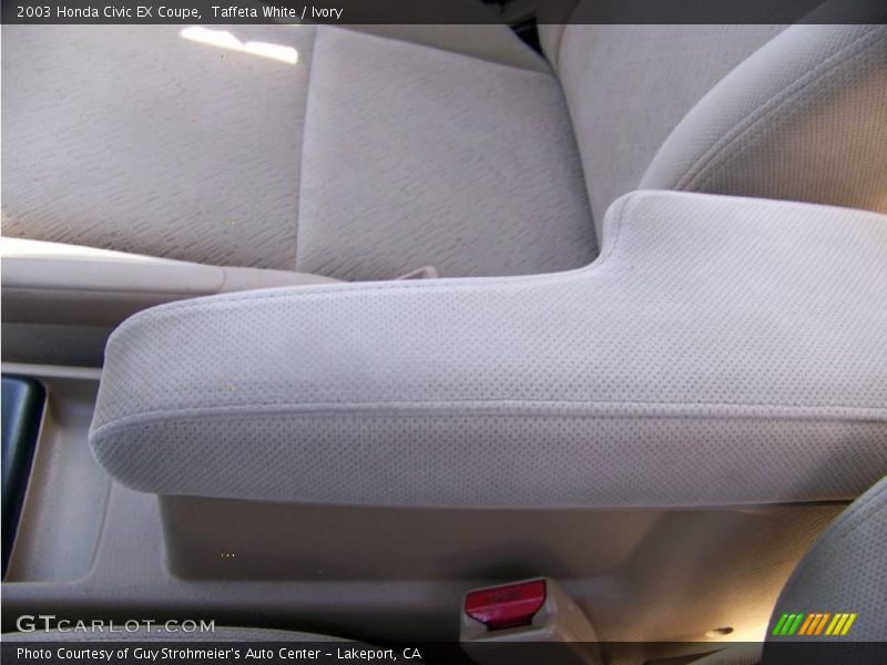 Taffeta White / Ivory 2003 Honda Civic EX Coupe