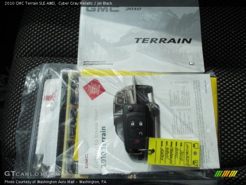 Cyber Gray Metallic / Jet Black 2010 GMC Terrain SLE AWD