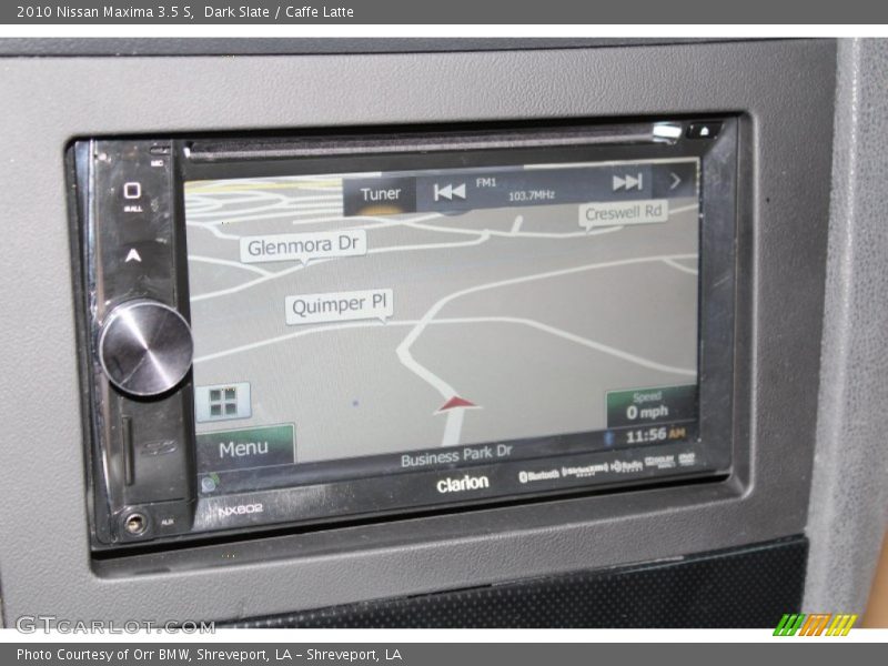 Dark Slate / Caffe Latte 2010 Nissan Maxima 3.5 S