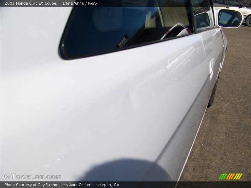 Taffeta White / Ivory 2003 Honda Civic EX Coupe