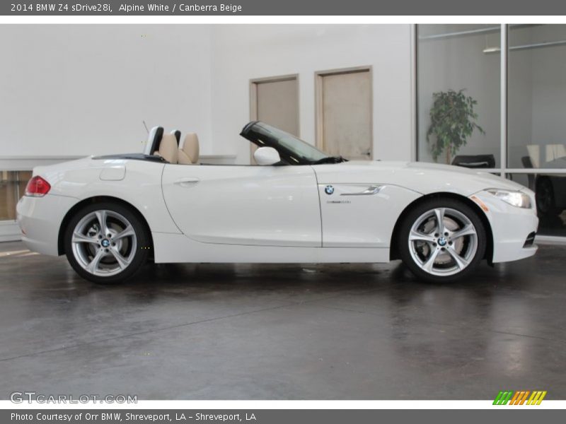  2014 Z4 sDrive28i Alpine White