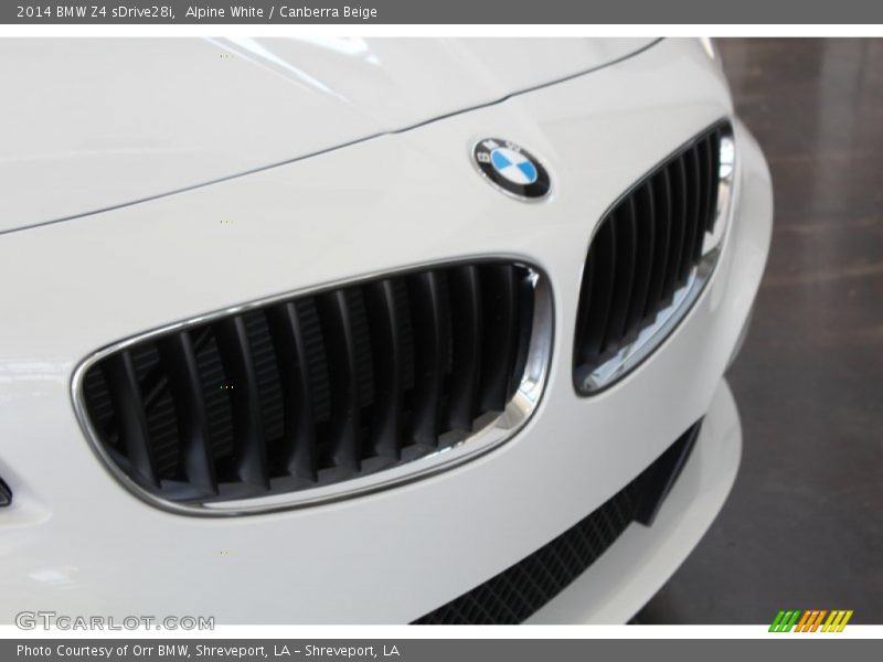 Alpine White / Canberra Beige 2014 BMW Z4 sDrive28i