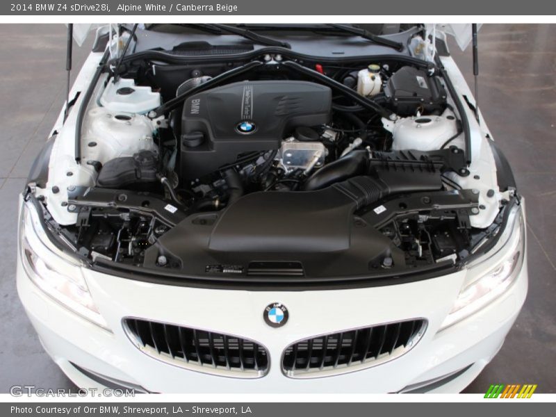  2014 Z4 sDrive28i Engine - 2.0 Liter DI TwinPower Turbocharged DOHC 16-Valve VVT 4 Cylinder