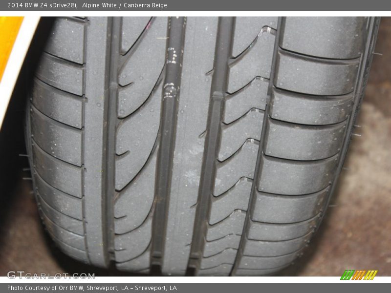 Alpine White / Canberra Beige 2014 BMW Z4 sDrive28i