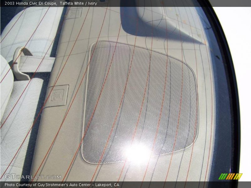 Taffeta White / Ivory 2003 Honda Civic EX Coupe