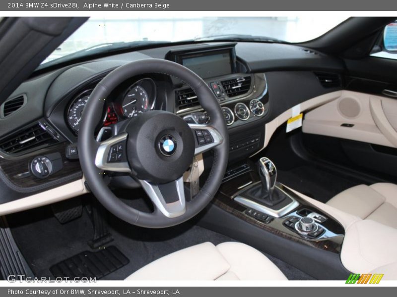 Canberra Beige Interior - 2014 Z4 sDrive28i 