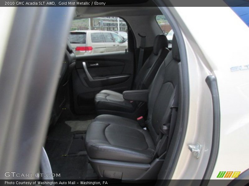 Gold Mist Metallic / Ebony 2010 GMC Acadia SLT AWD