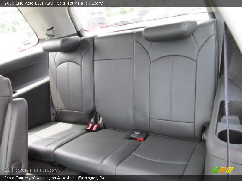 Gold Mist Metallic / Ebony 2010 GMC Acadia SLT AWD
