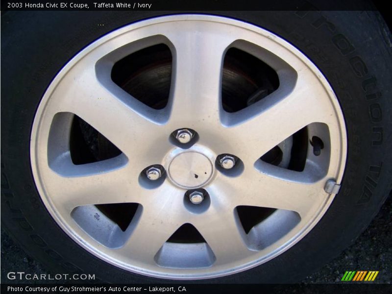 Taffeta White / Ivory 2003 Honda Civic EX Coupe