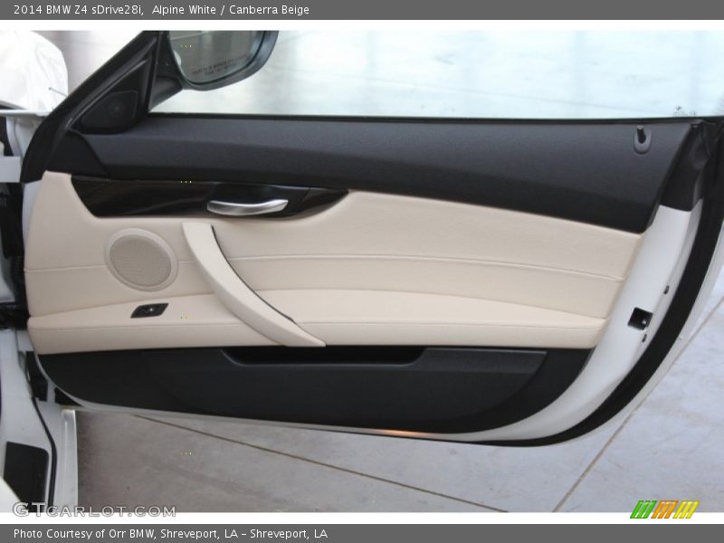 Door Panel of 2014 Z4 sDrive28i
