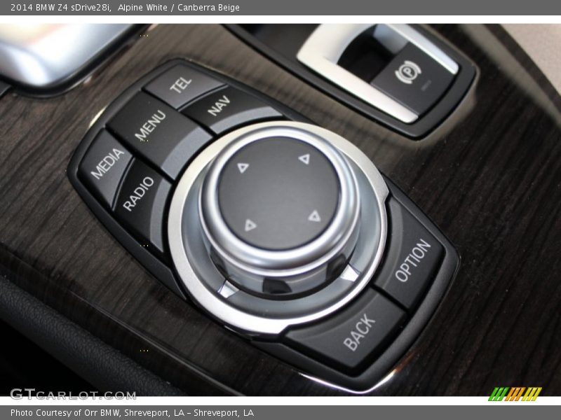 Controls of 2014 Z4 sDrive28i