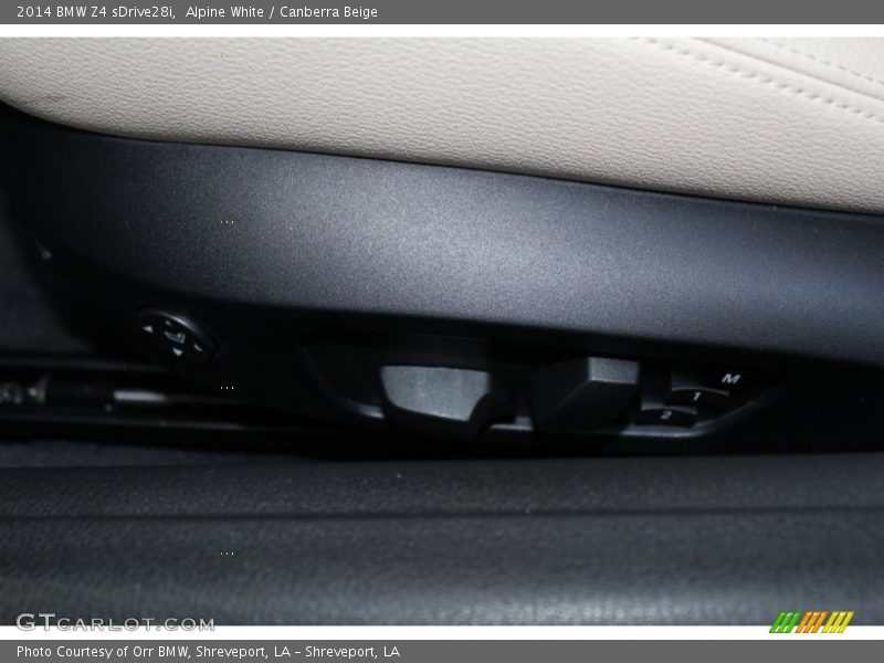 Alpine White / Canberra Beige 2014 BMW Z4 sDrive28i