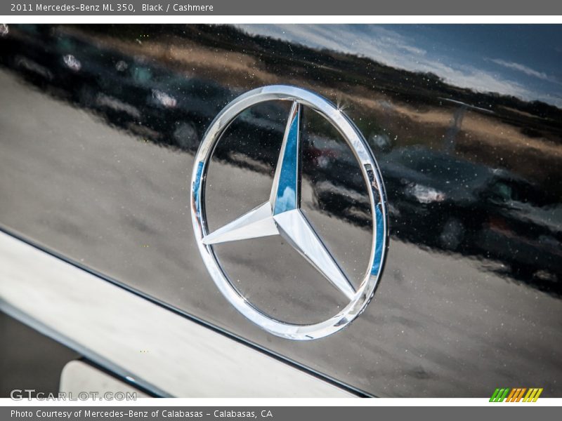 Black / Cashmere 2011 Mercedes-Benz ML 350