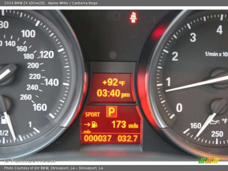 Alpine White / Canberra Beige 2014 BMW Z4 sDrive28i