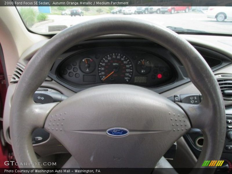 Autumn Orange Metallic / Medium Parchment 2000 Ford Focus SE Sedan