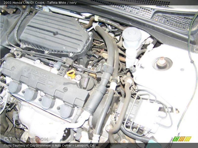 Taffeta White / Ivory 2003 Honda Civic EX Coupe