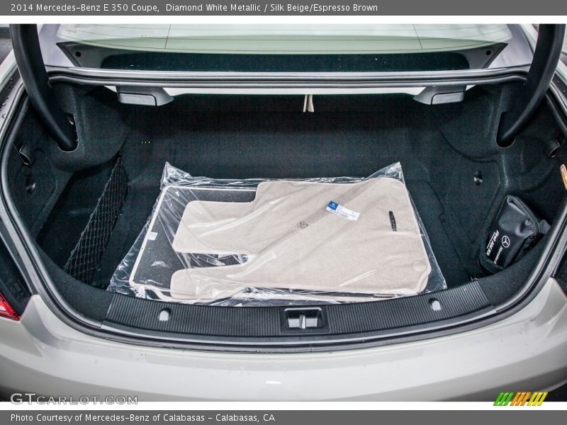  2014 E 350 Coupe Trunk