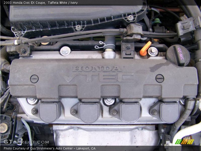 Taffeta White / Ivory 2003 Honda Civic EX Coupe