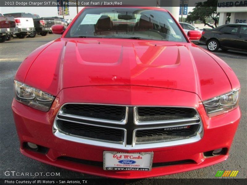 Redline 3 Coat Pearl / Black/Red 2013 Dodge Charger SXT Plus