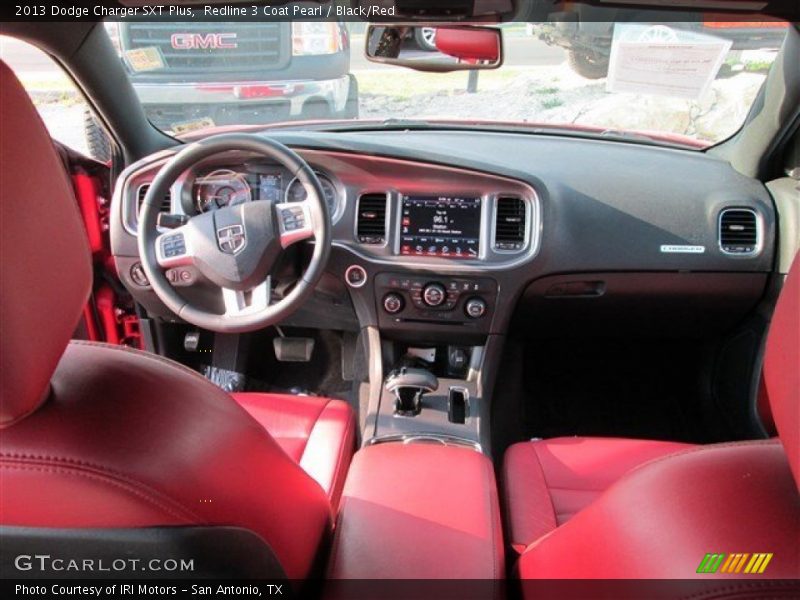 Redline 3 Coat Pearl / Black/Red 2013 Dodge Charger SXT Plus