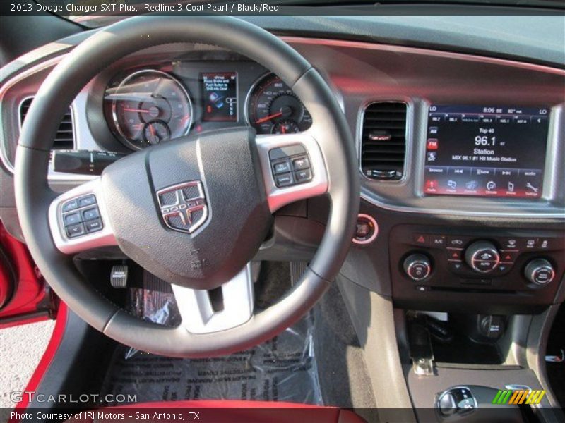 Redline 3 Coat Pearl / Black/Red 2013 Dodge Charger SXT Plus
