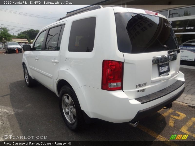 Taffeta White / Gray 2010 Honda Pilot EX 4WD