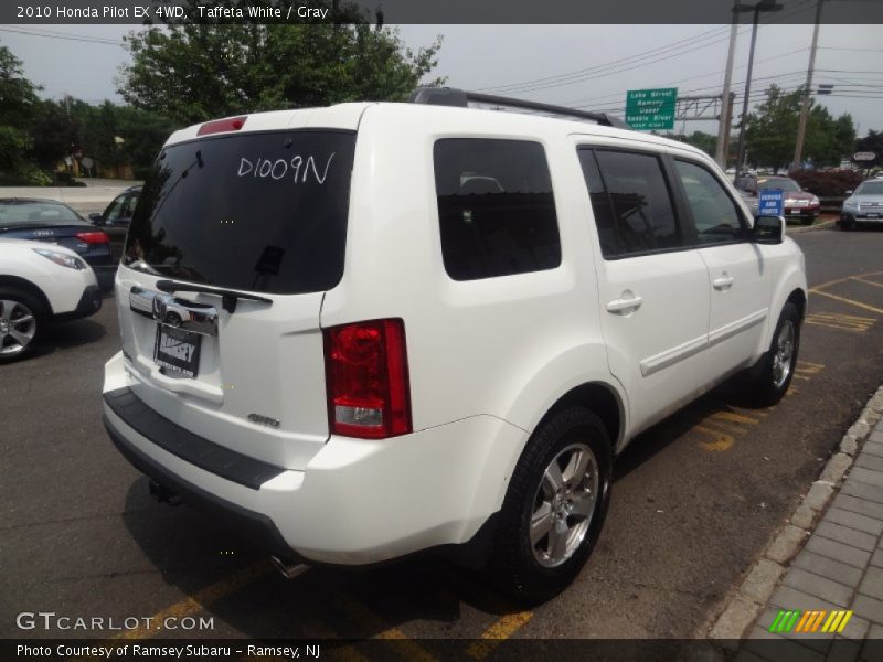 Taffeta White / Gray 2010 Honda Pilot EX 4WD