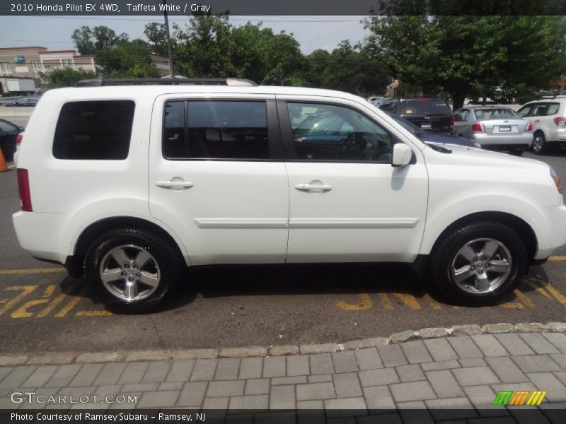 Taffeta White / Gray 2010 Honda Pilot EX 4WD