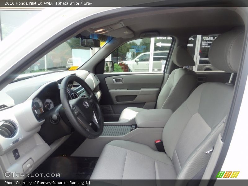 Taffeta White / Gray 2010 Honda Pilot EX 4WD