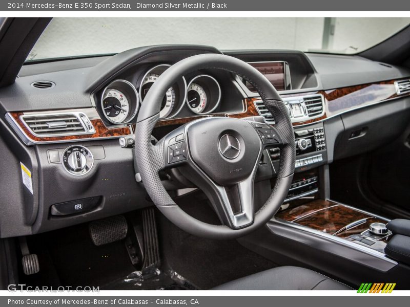 Dashboard of 2014 E 350 Sport Sedan