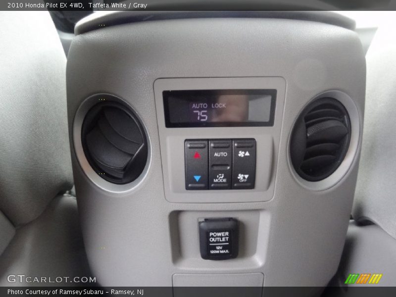 Taffeta White / Gray 2010 Honda Pilot EX 4WD