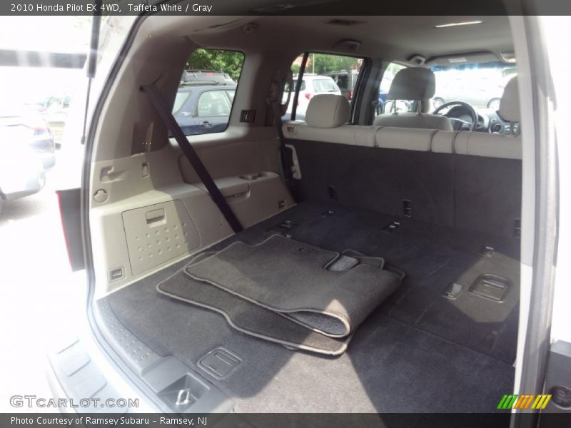 Taffeta White / Gray 2010 Honda Pilot EX 4WD