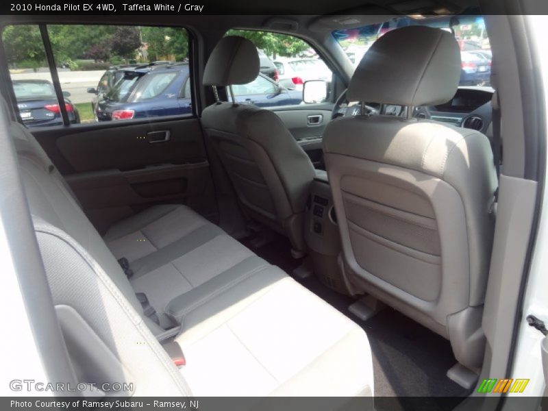 Taffeta White / Gray 2010 Honda Pilot EX 4WD