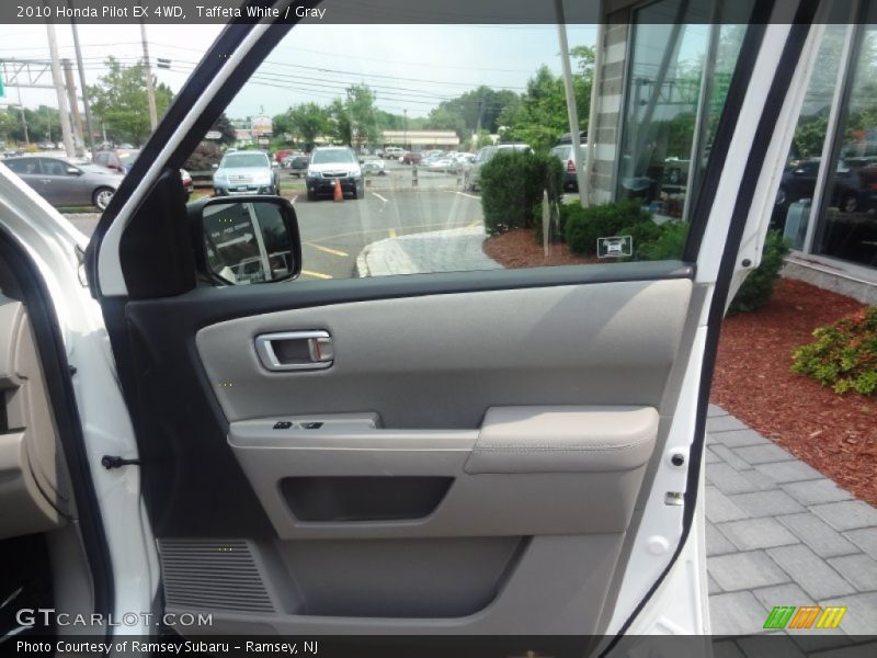 Taffeta White / Gray 2010 Honda Pilot EX 4WD