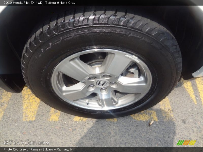 Taffeta White / Gray 2010 Honda Pilot EX 4WD