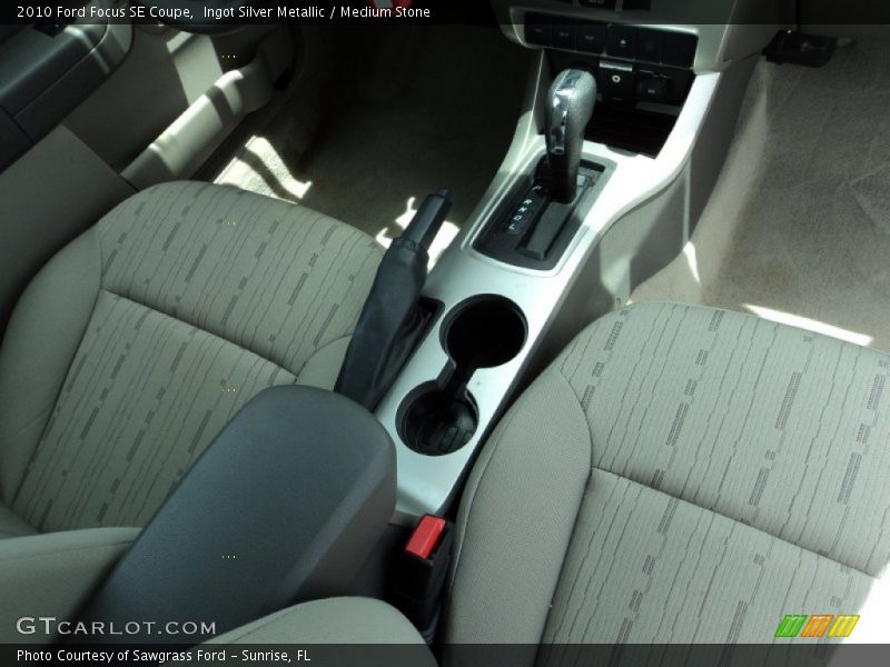 Ingot Silver Metallic / Medium Stone 2010 Ford Focus SE Coupe