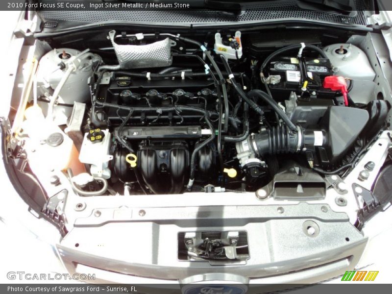 Ingot Silver Metallic / Medium Stone 2010 Ford Focus SE Coupe