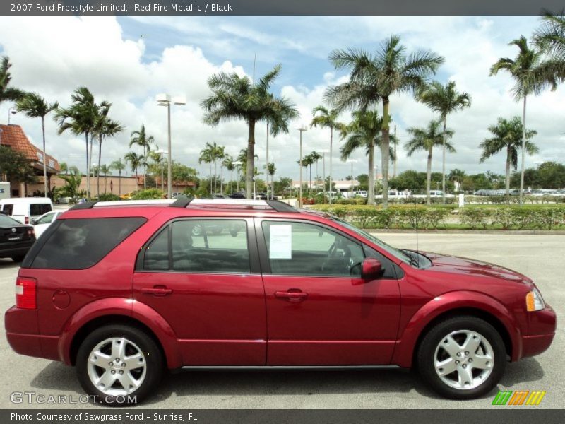  2007 Freestyle Limited Red Fire Metallic