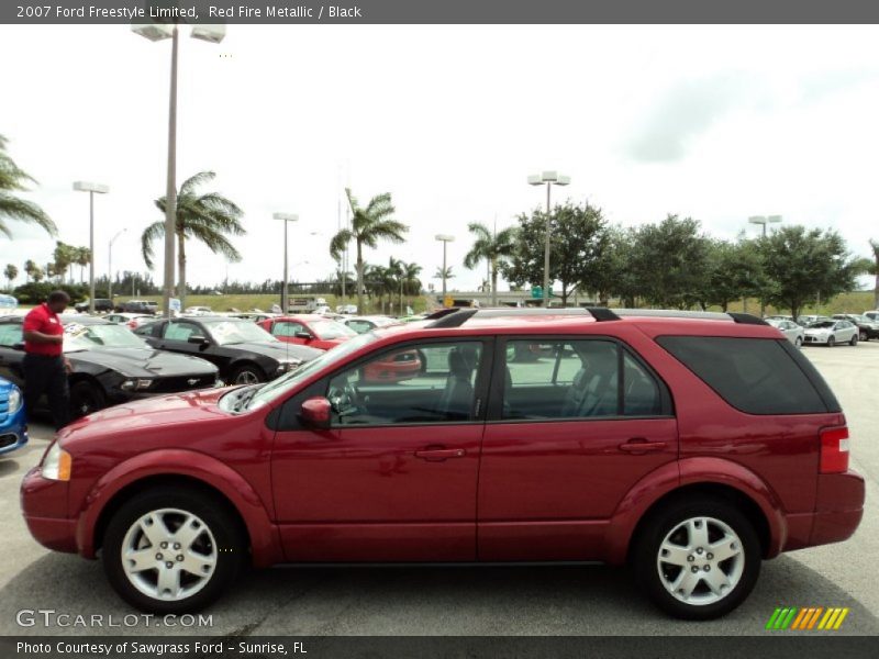  2007 Freestyle Limited Red Fire Metallic