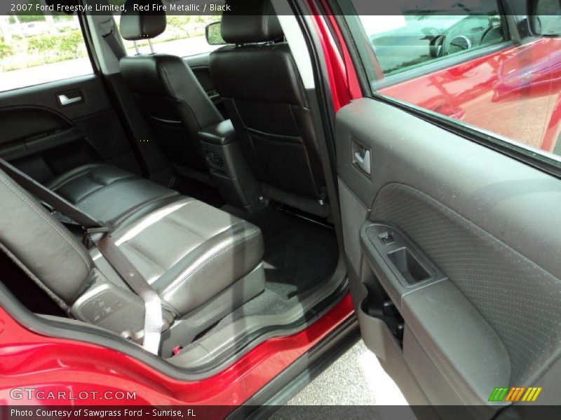 Red Fire Metallic / Black 2007 Ford Freestyle Limited
