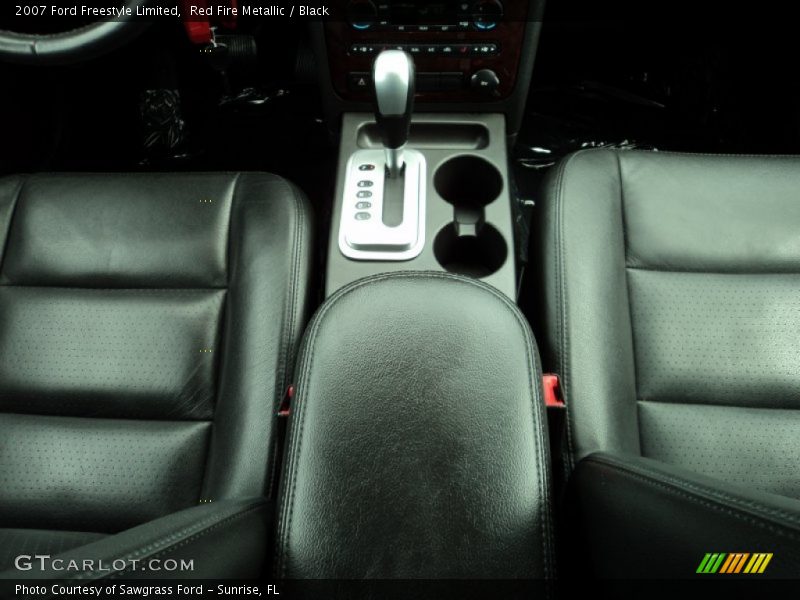 Red Fire Metallic / Black 2007 Ford Freestyle Limited