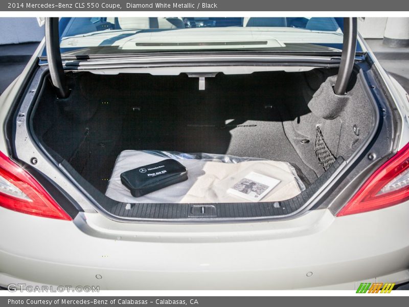 Diamond White Metallic / Black 2014 Mercedes-Benz CLS 550 Coupe