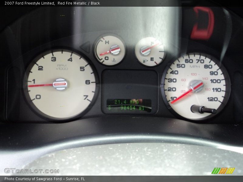  2007 Freestyle Limited Limited Gauges