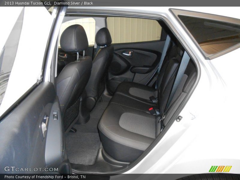 Diamond Silver / Black 2013 Hyundai Tucson GLS