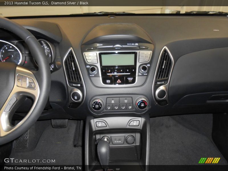 Diamond Silver / Black 2013 Hyundai Tucson GLS