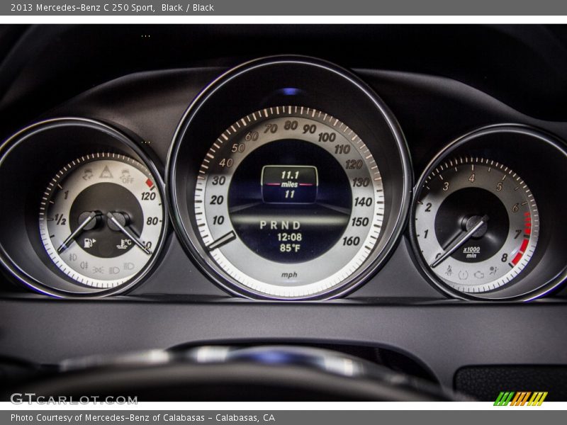 Black / Black 2013 Mercedes-Benz C 250 Sport